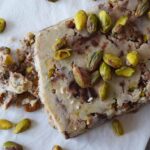 Halva pistache fudge sesam tahini