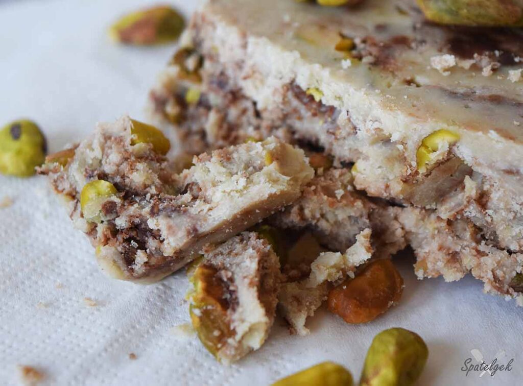 Halva de Arabische variant van fudge Spatelgek