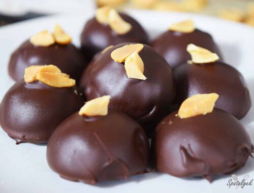 pindakaas banaan pure chocolade bonbons