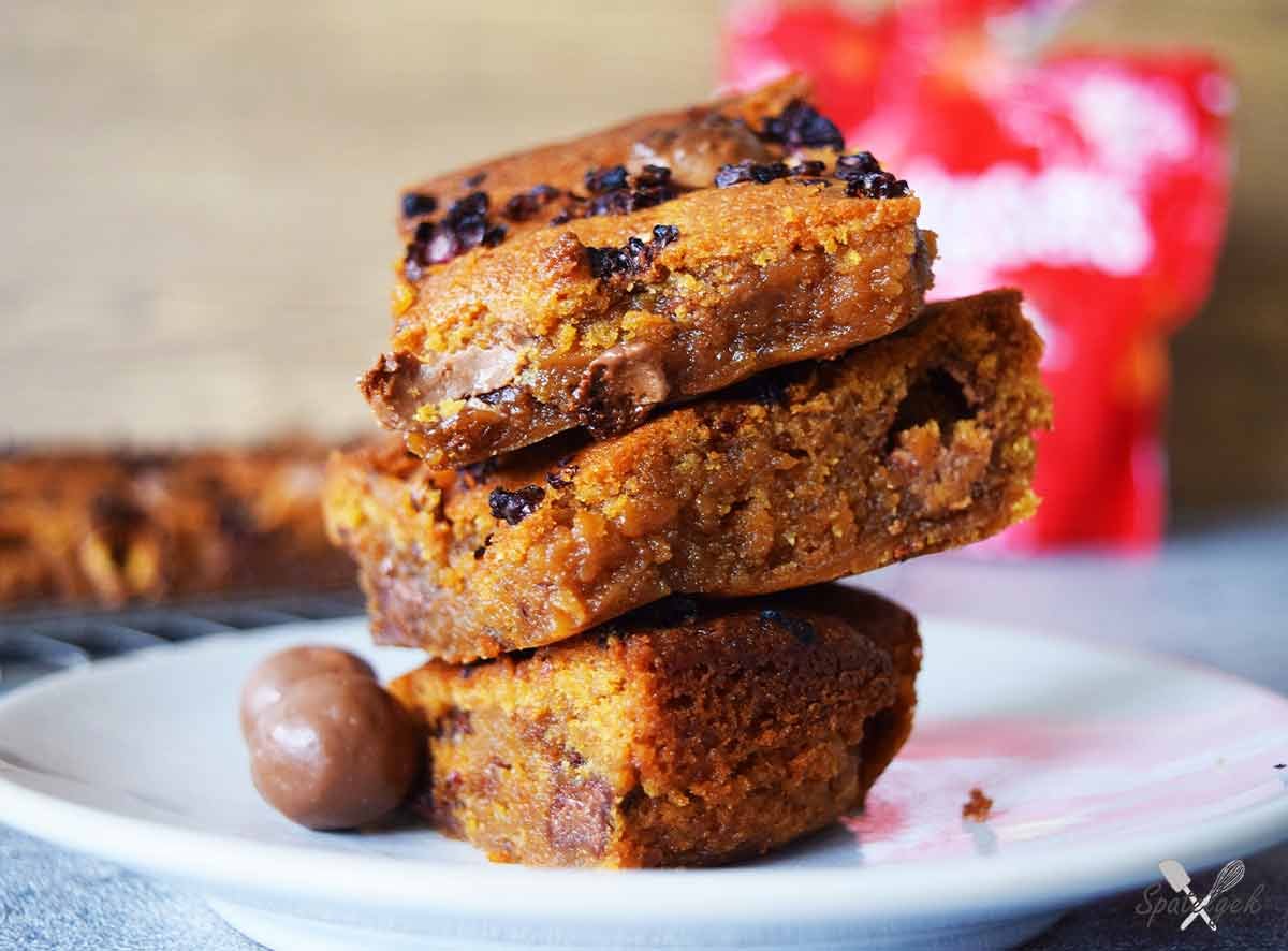 Maltesers blondies – Spatelgek