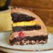 chocolademousse taart frambozen passievrucht cake kokos kerst bal bol