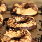 kokos samoa chocolade koekjes kransjes kerst