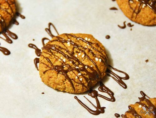tahini chocolade koekje havermout dadels gezond cookies suikervrij