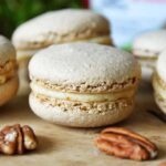maple syrup gochujang pecan macarons patisserie noten