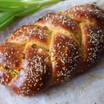 vlechtbrood lente ui sesam 5 five spice tangzhong brood bakken