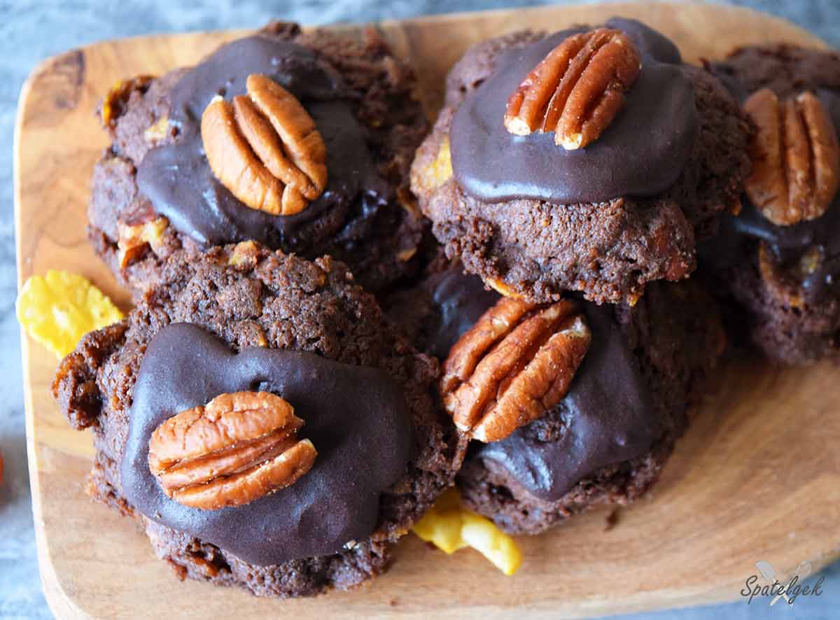 chocolade cookies koekjes afghans biscuits cornflakes pecan