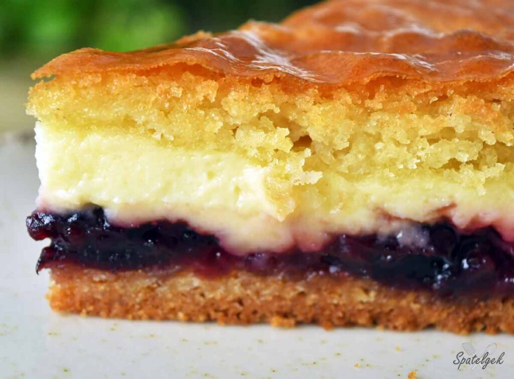 gateau basque koek kersenjam banketbakkersroom gebak taart