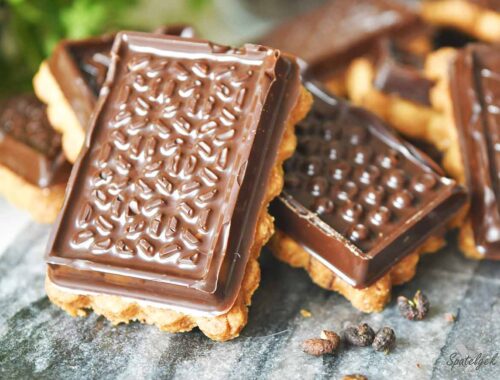 scholiertjes chocolade szechuan peper koekjes