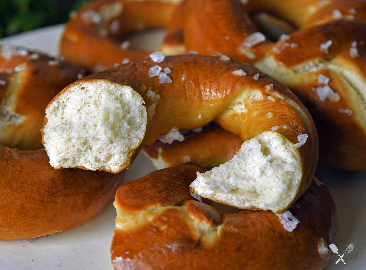 pretzels pretzel brood gist baking soda amerika zeezout duits