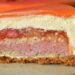 nectarine aardbei taart dessert mousse verveine gebak entremet aardbeien
