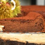 kastanje chocolade taart cacao kaneel gebak herfst