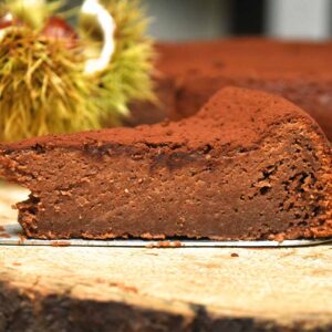 kastanje chocolade taart cacao kaneel gebak herfst